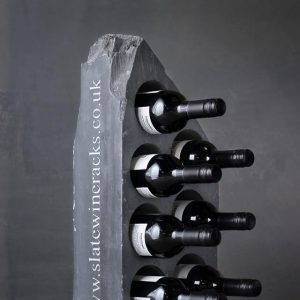 Engraved Slate Wine Rack
