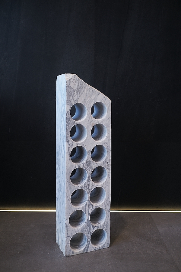 Carrara Marble WIne Holder