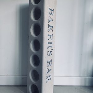 Bakers Bar Portland Stone Wine Rack