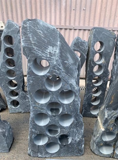 Smart slate wine rack