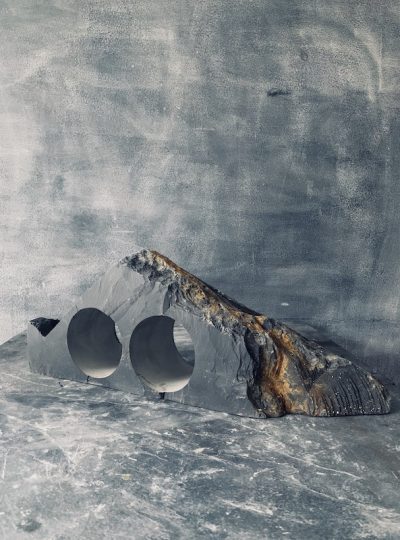 Fascinating slate wine rack