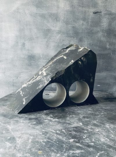 Crisp slate wine rack