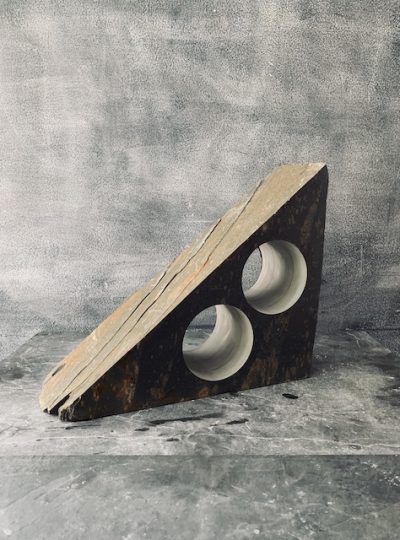 Mini slate wine rack