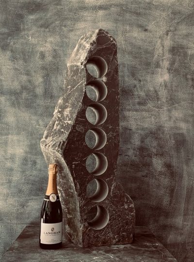 Premium slate wine rack