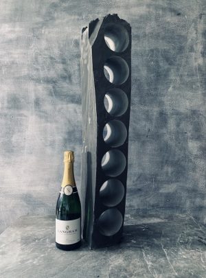 slate wine rack