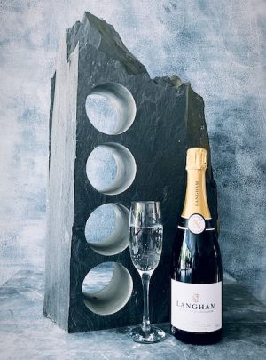 Slate wine rack