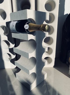 Portland Stone Wine Rack