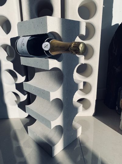 Portland Stone Wine Rack