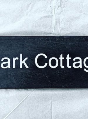 Slate House Sign