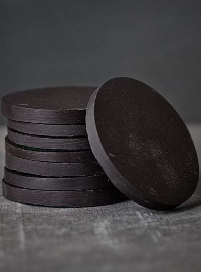 Round Slate Coasters Pack of 4 | Slate Wine Racks