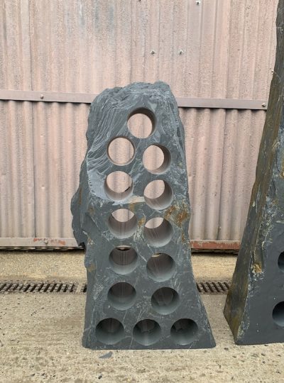 Wine storage slate rack