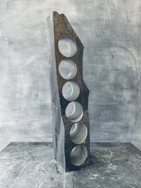 6SWR139 slate wine rack 1 Horizontal slate wine design