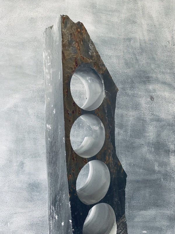 6SWR139 slate wine rack 5 Horizontal slate wine design