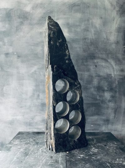 Stylish slate wine cooler