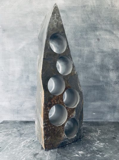 Horizontal slate wine cooler