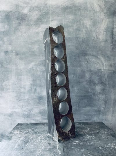 Stylish slate wine holder