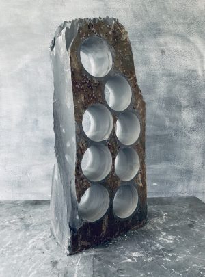 Horizontal wine rack cooler
