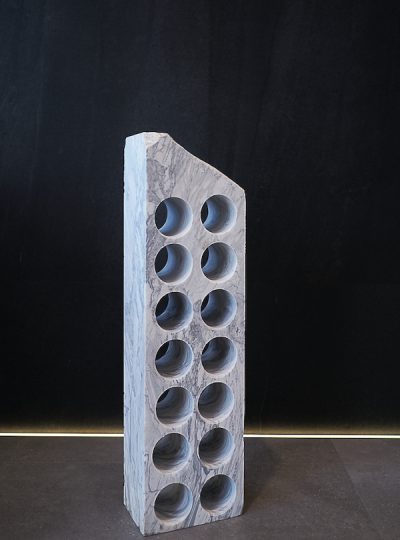 Carrara Marble WIne Holder