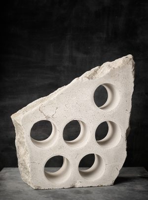 Natural Stone Wine Rack