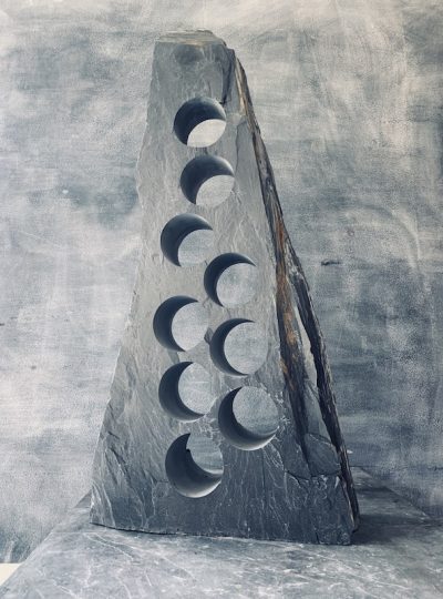 Slate wine holder