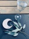 Moon Coasters made from Portland Stone | Slate Wine Racks