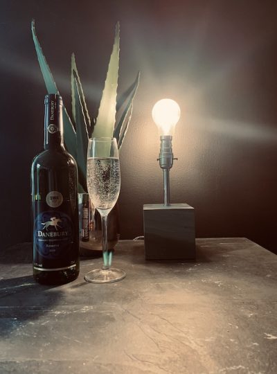 Green Slate Table Lamp